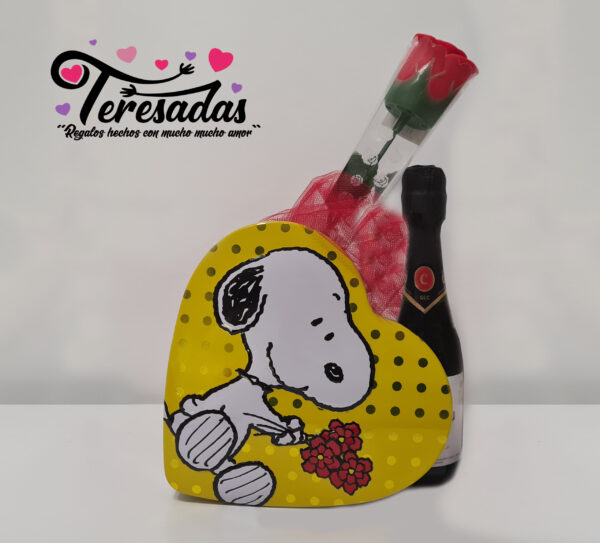 Bombones Snoopy especial San Valentin-TERESADAS
